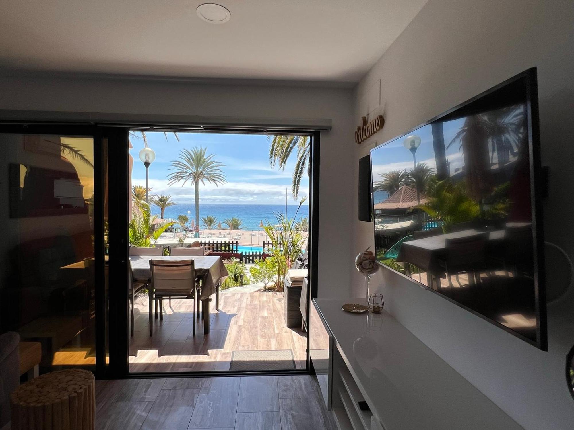 First Beachline Deluxe With Garden And Terrasse In Sun Club San Bartolomé Luaran gambar