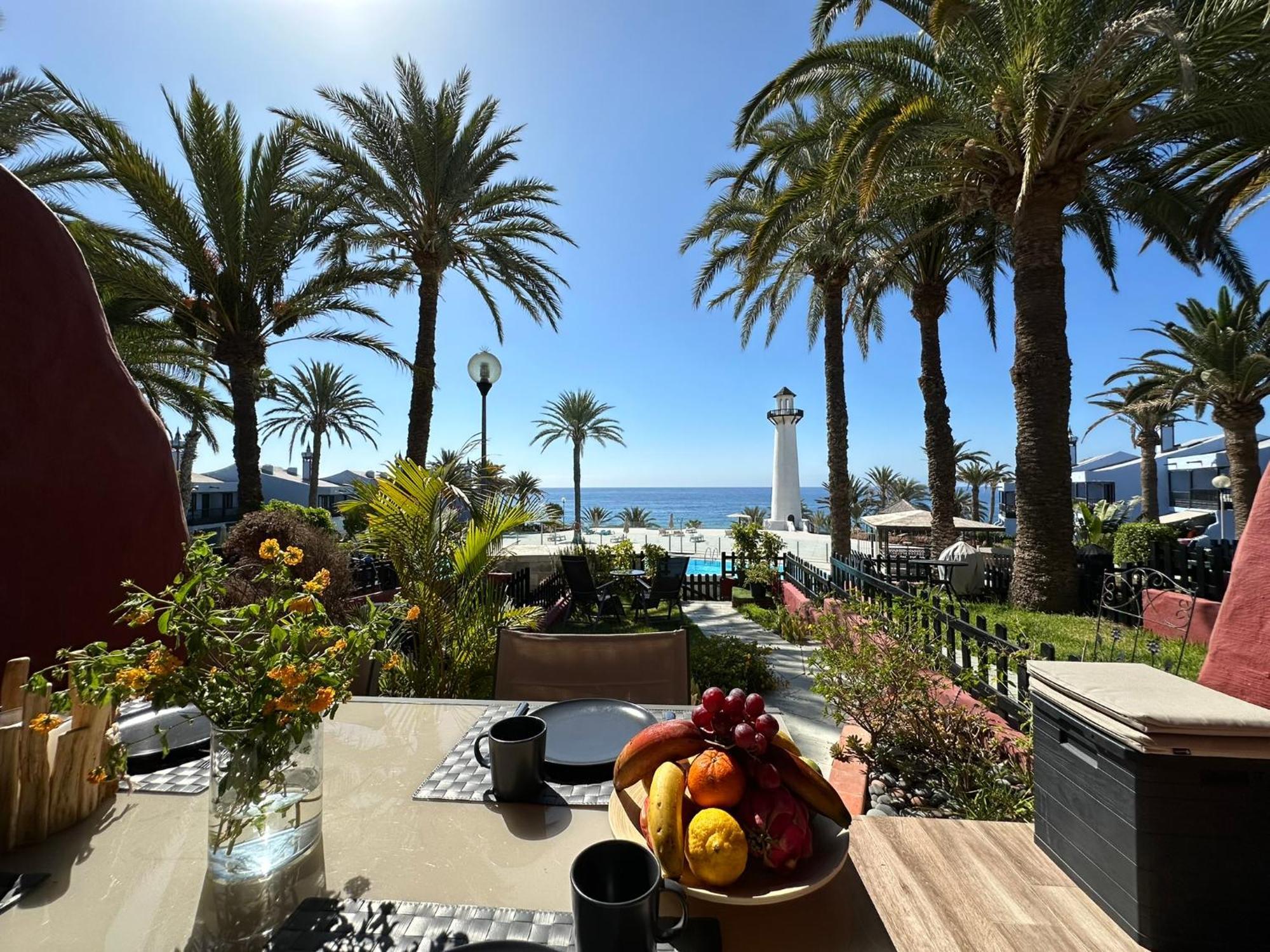 First Beachline Deluxe With Garden And Terrasse In Sun Club San Bartolomé Luaran gambar
